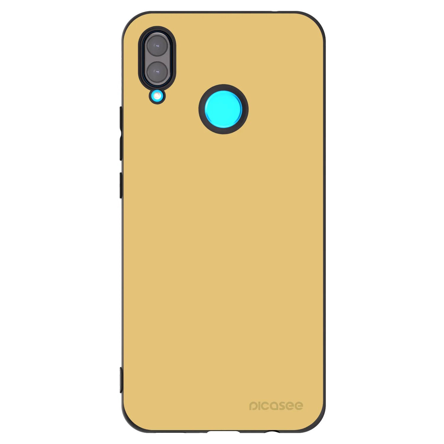 Picasee silikonowe czarne etui na Huawei Nova 3i - Canary Crystal