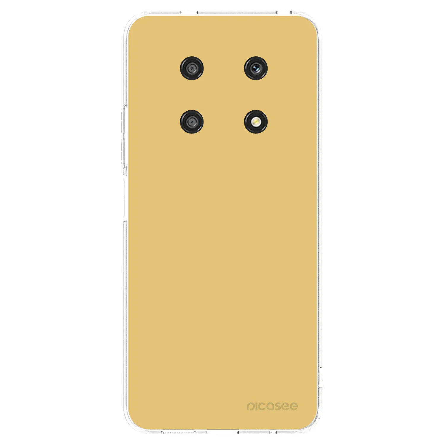 Picasee silikonowe przeźroczyste etui na Honor Magic4 Lite 5G - Canary Crystal