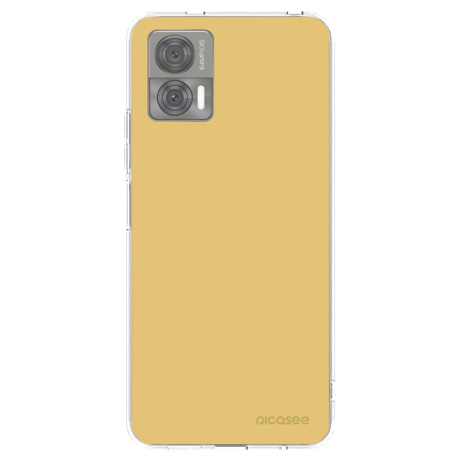 Picasee silikonowe przeźroczyste etui na Motorola Edge 30 Neo - Canary Crystal