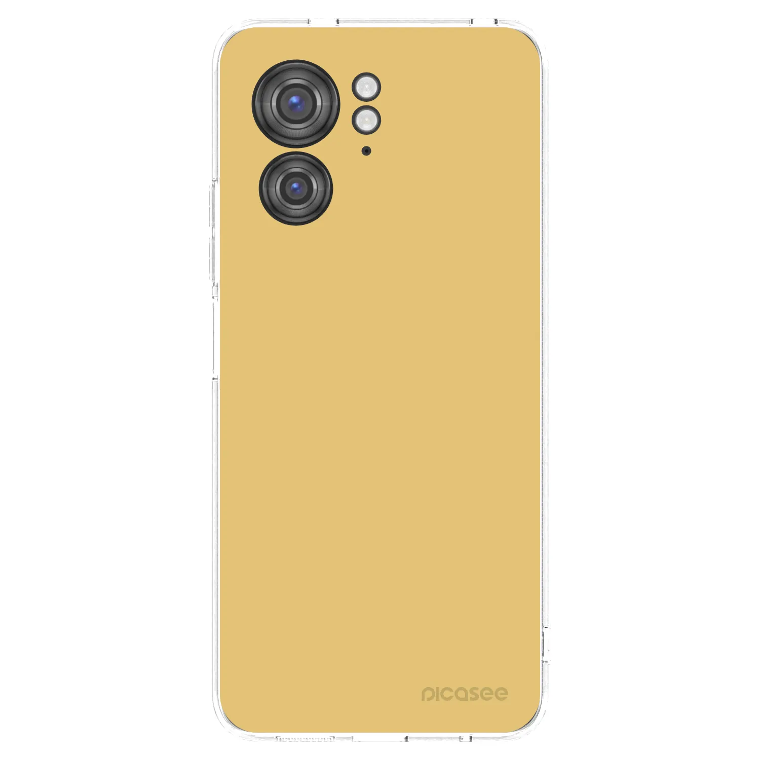 Picasee silikonowe przeźroczyste etui na Motorola Edge 40 - Canary Crystal