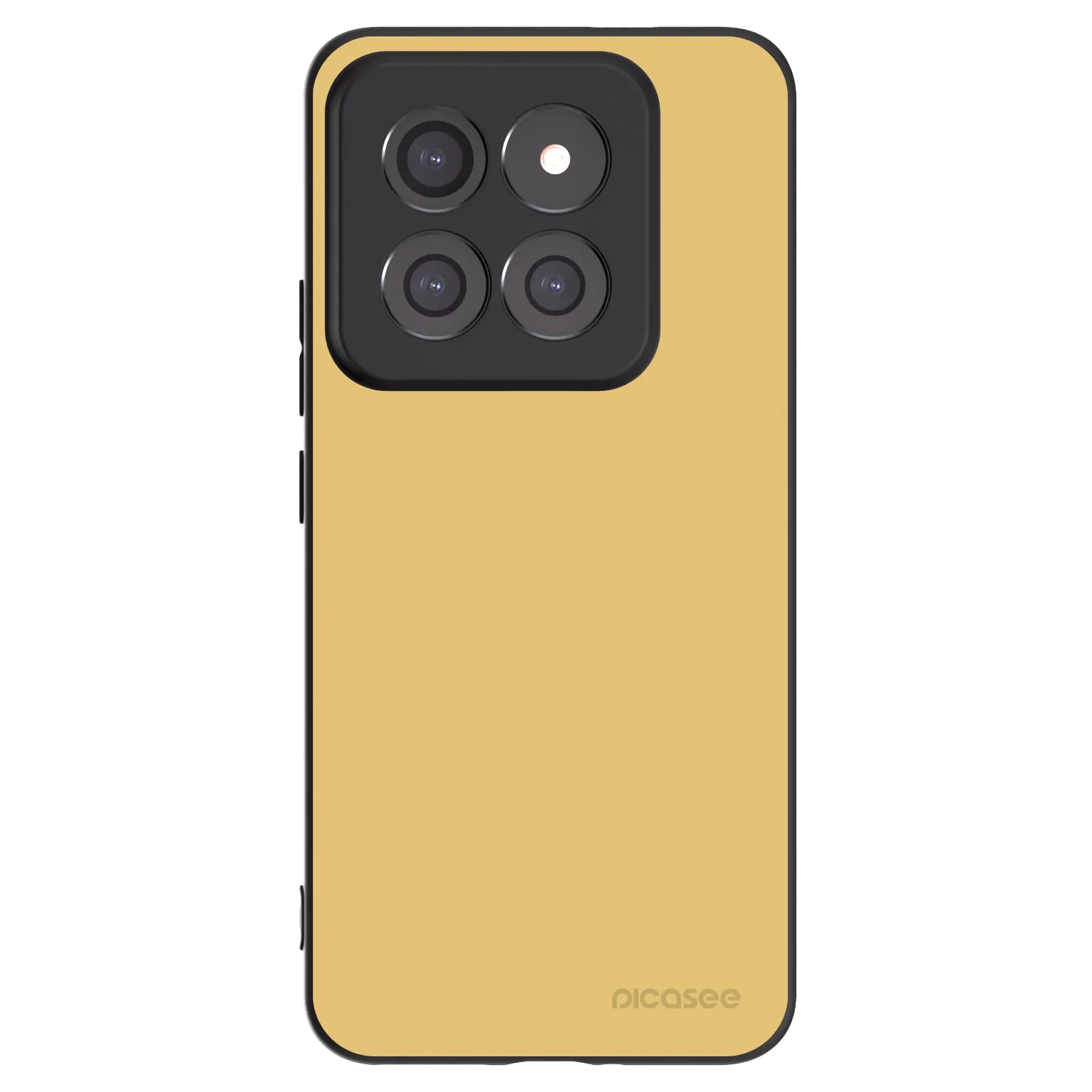 Picasee silikonowe czarne etui na Xiaomi 14 Pro - Canary Crystal