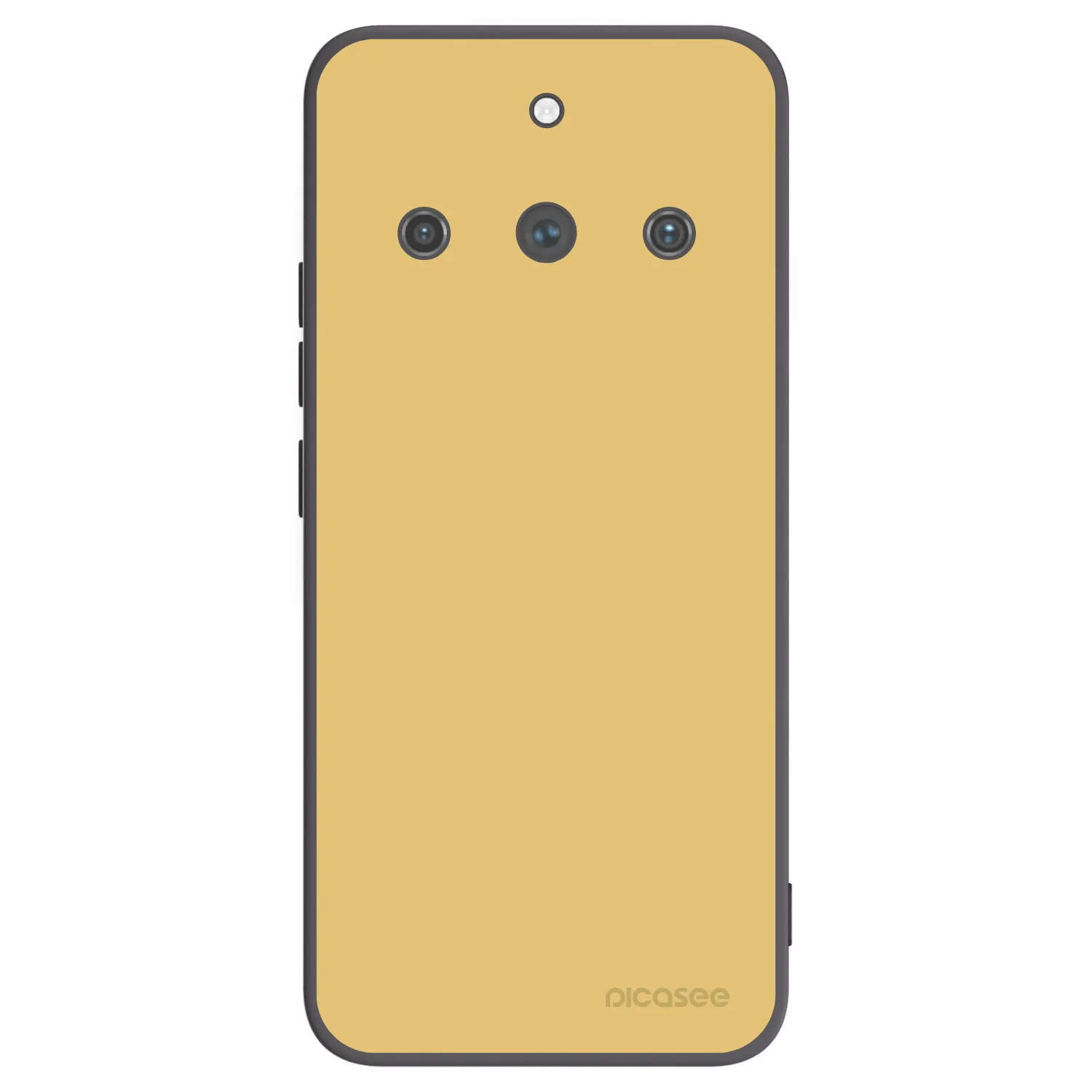 Picasee silikonowe czarne etui na Realme 11 Pro+ - Canary Crystal