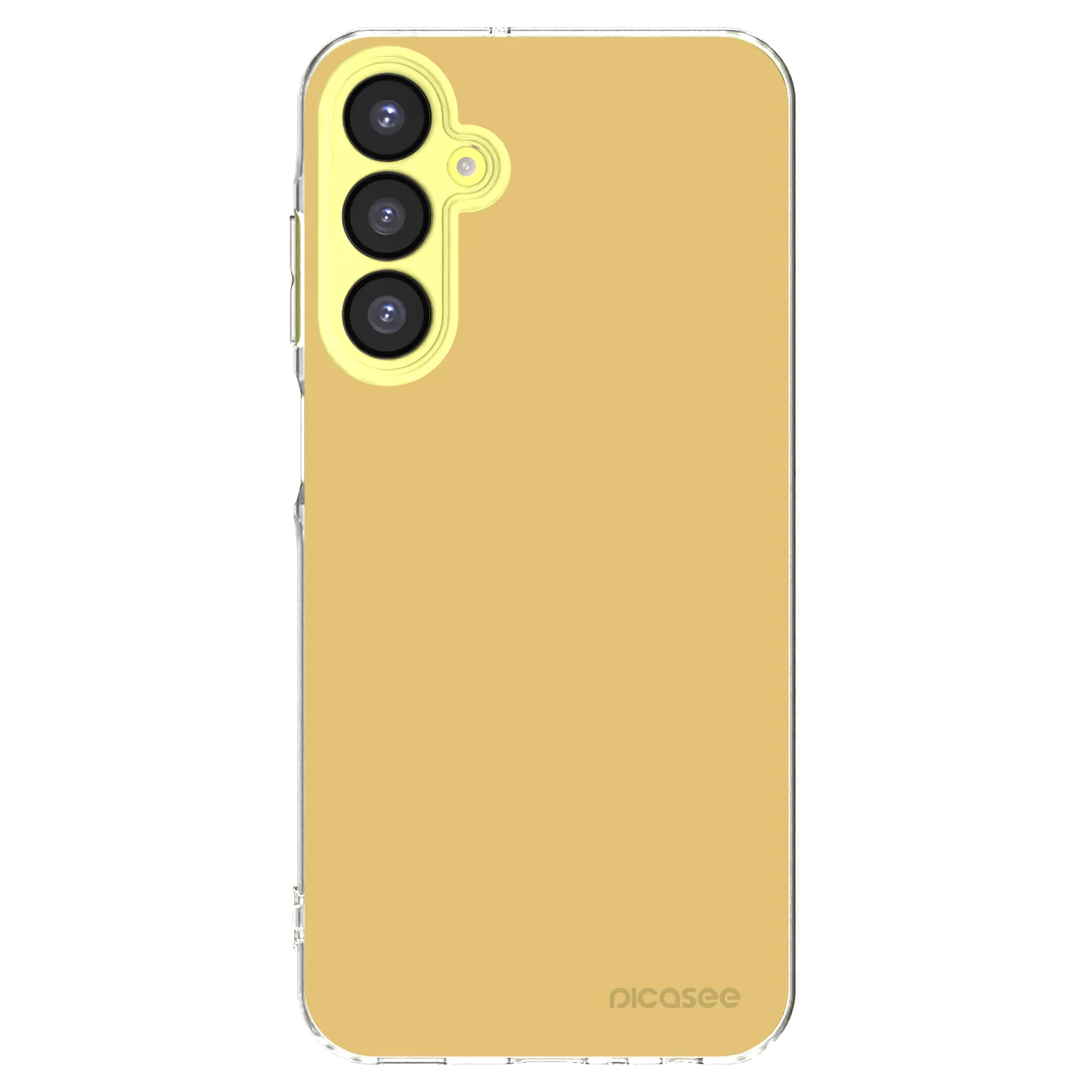 Picasee silikonowe przeźroczyste etui na Samsung Galaxy A25 A256B 5G - Canary Crystal
