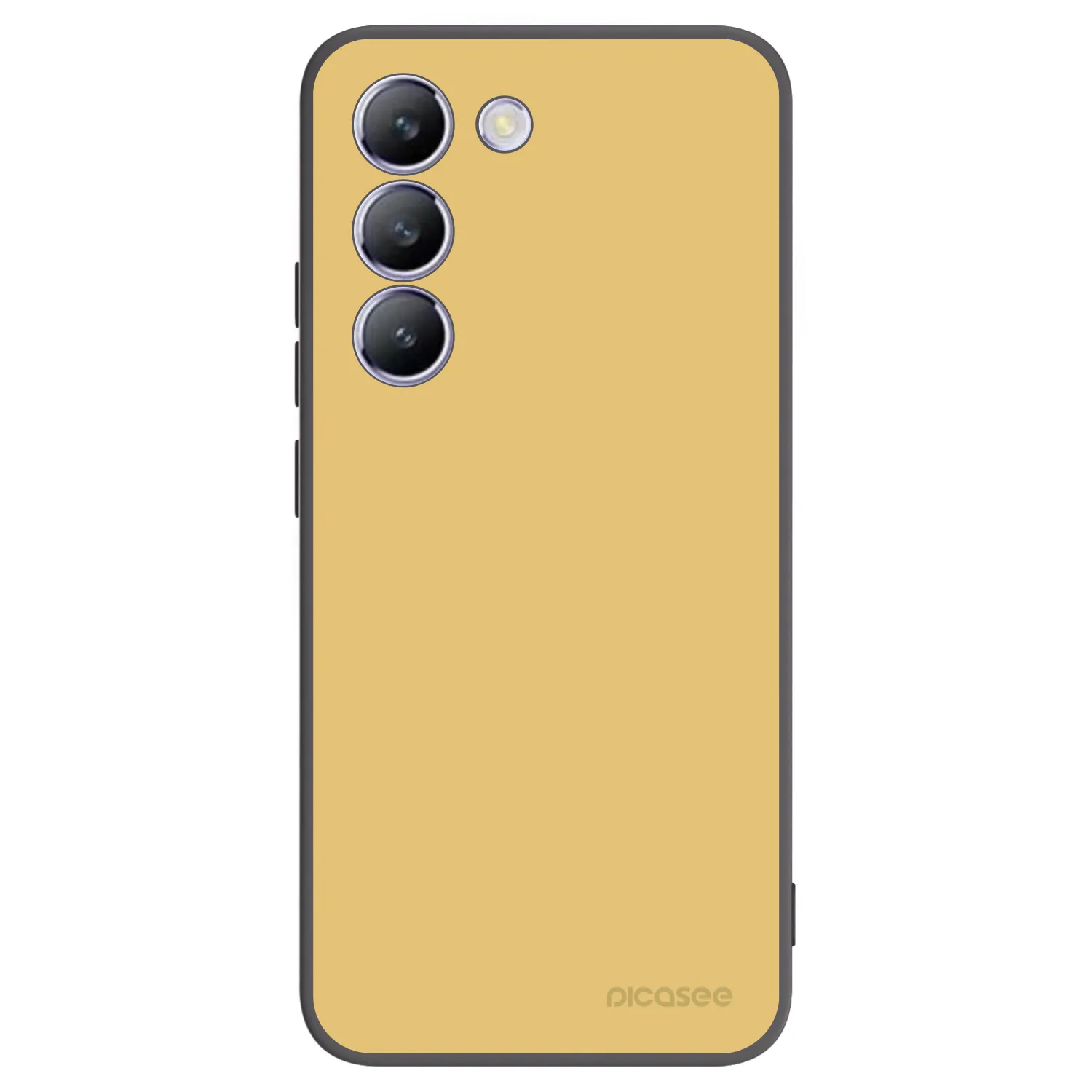 Picasee silikonowe czarne etui na Vivo V40 SE 5G - Canary Crystal