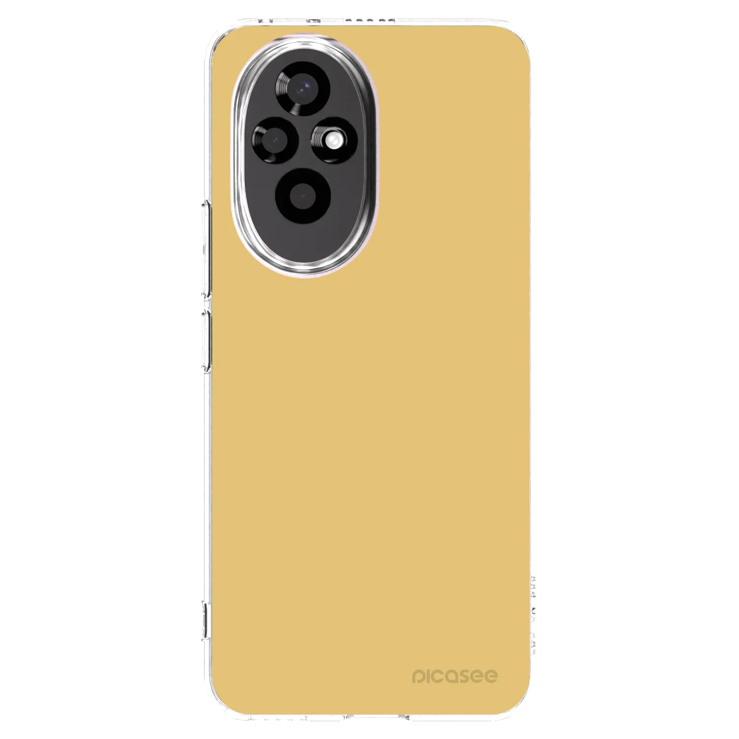Picasee silikonowe przeźroczyste etui na Honor 200 Pro 5G - Canary Crystal