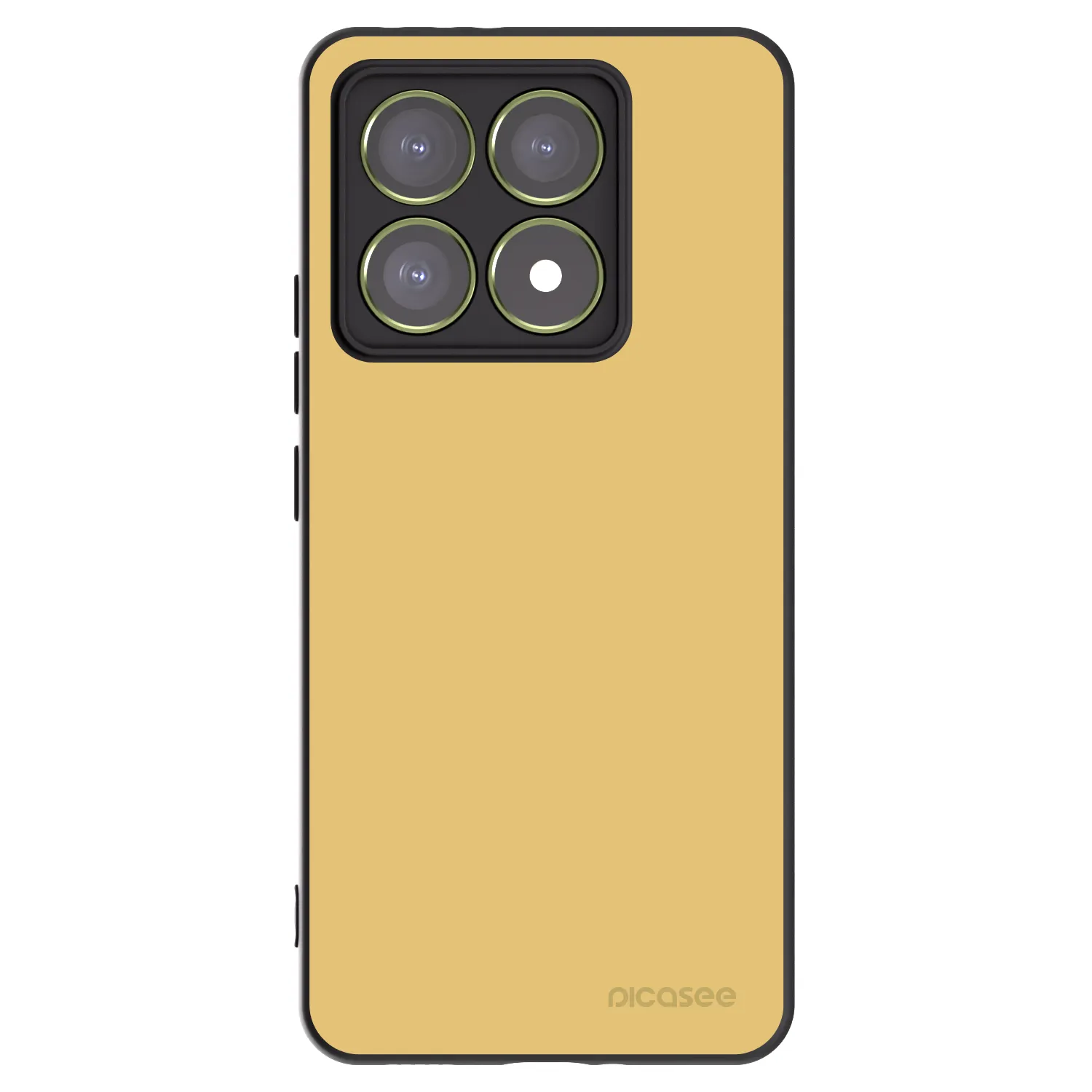 Picasee silikonowe czarne etui na Xiaomi 14T - Canary Crystal