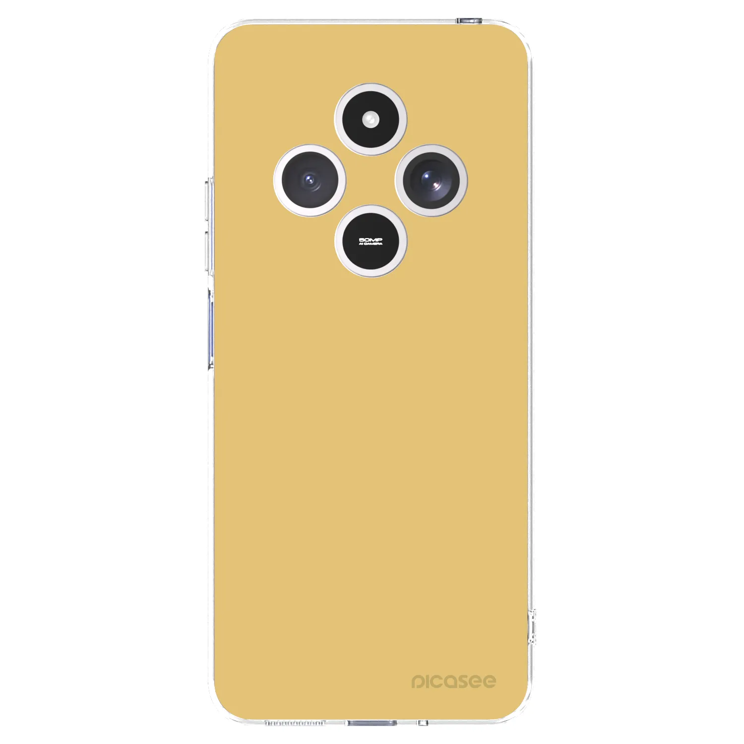 Picasee silikonowe przeźroczyste etui na Xiaomi Redmi 14C - Canary Crystal