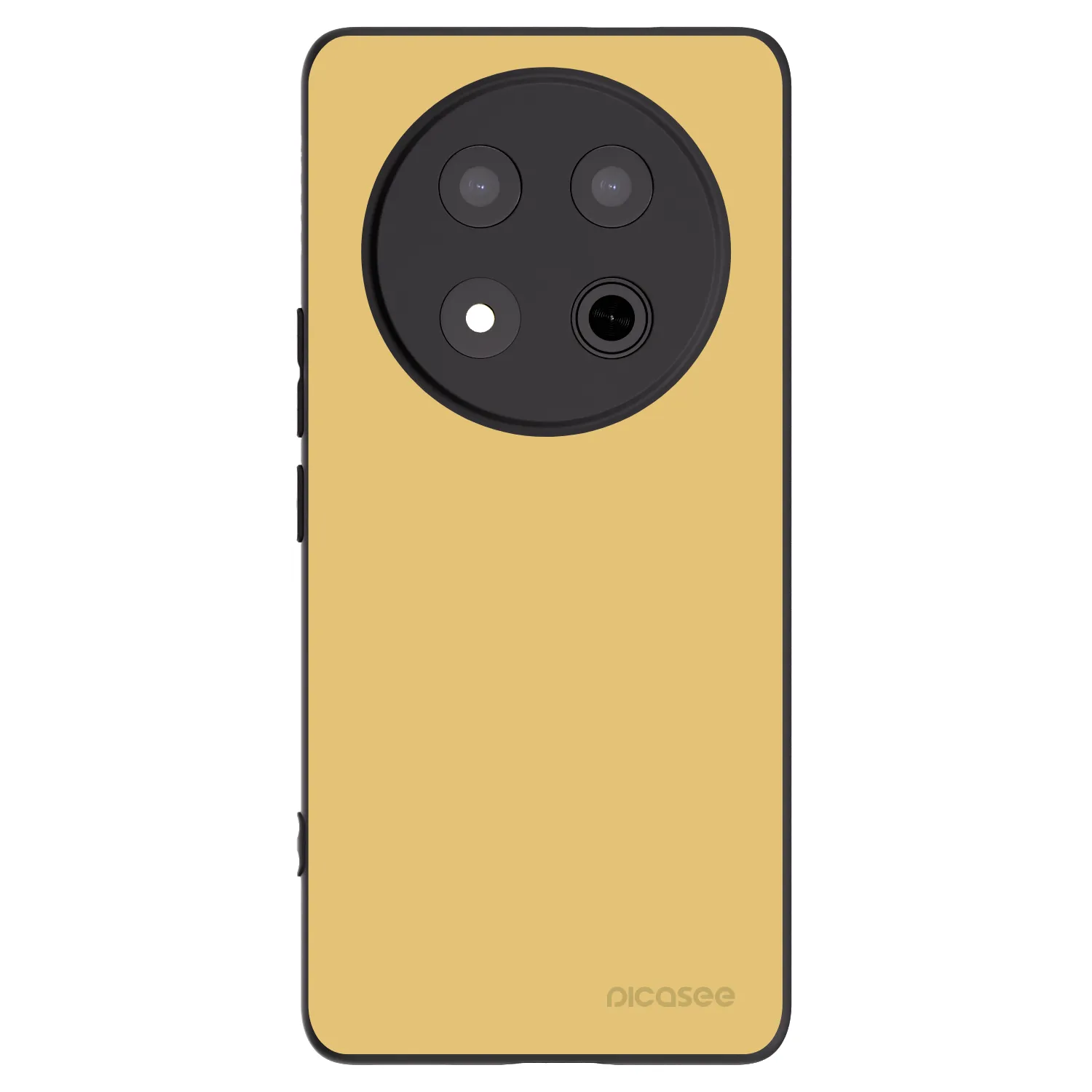 Picasee silikonowe czarne etui na Honor Magic7 Lite 5G - Canary Crystal