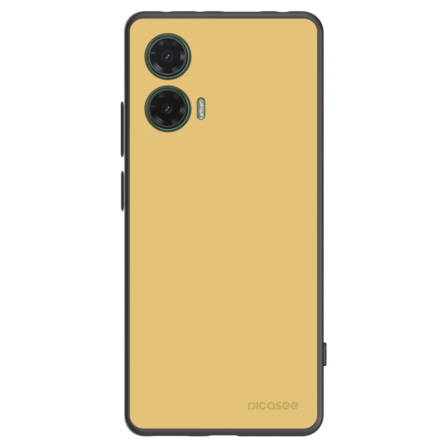 Picasee silikonowe czarne etui na Motorola Moto G35 5G - Canary Crystal