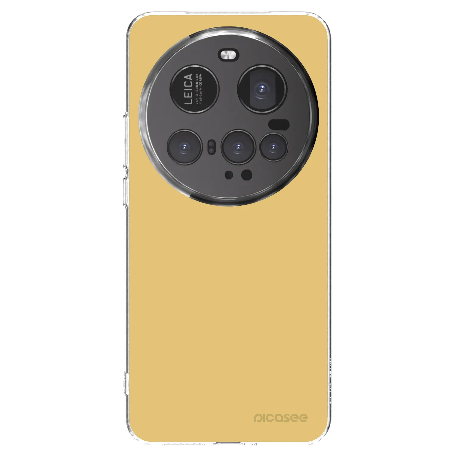 Picasee silikonowe przeźroczyste etui na Xiaomi 15 Ultra - Canary Crystal