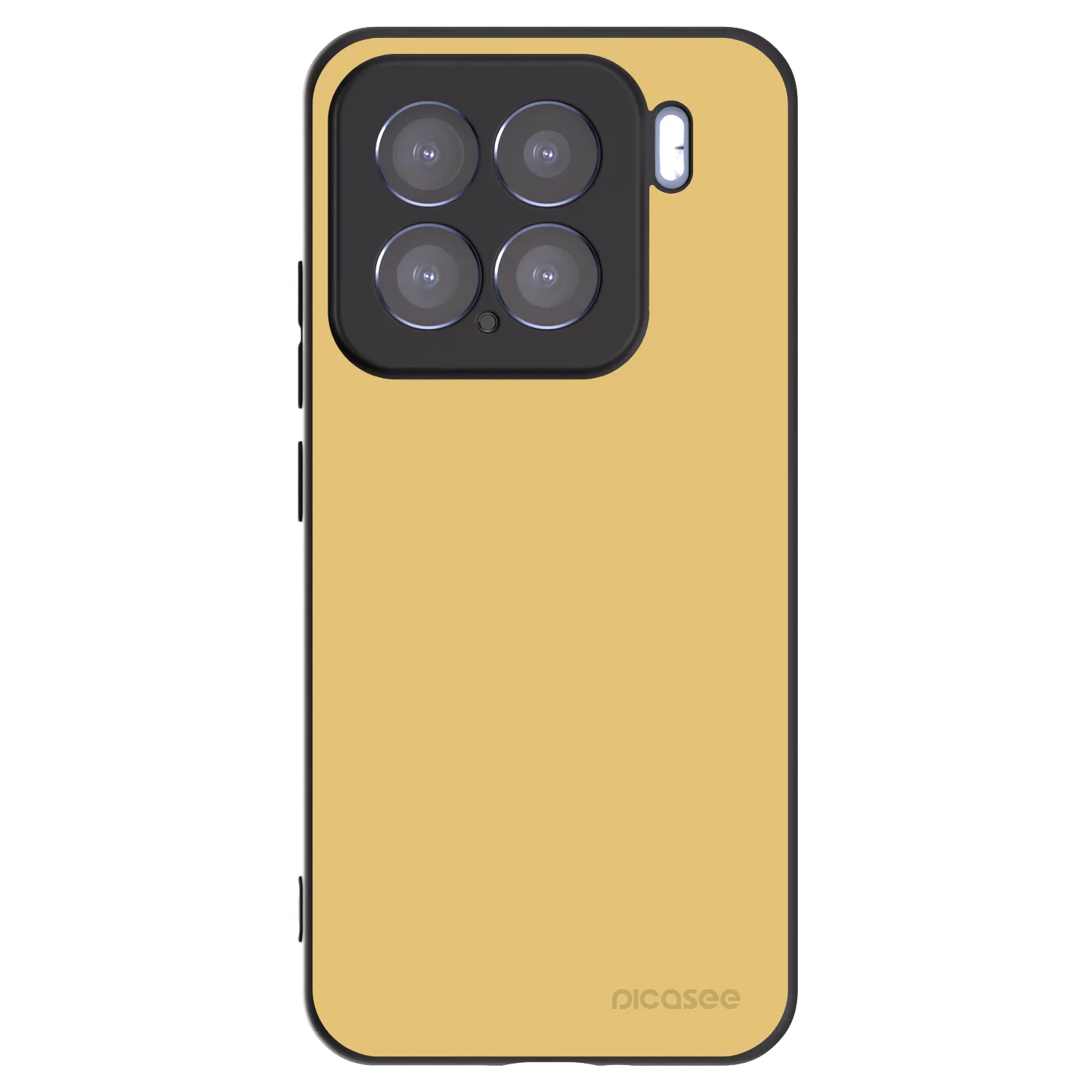 Picasee silikonowe czarne etui na Xiaomi 15 - Canary Crystal