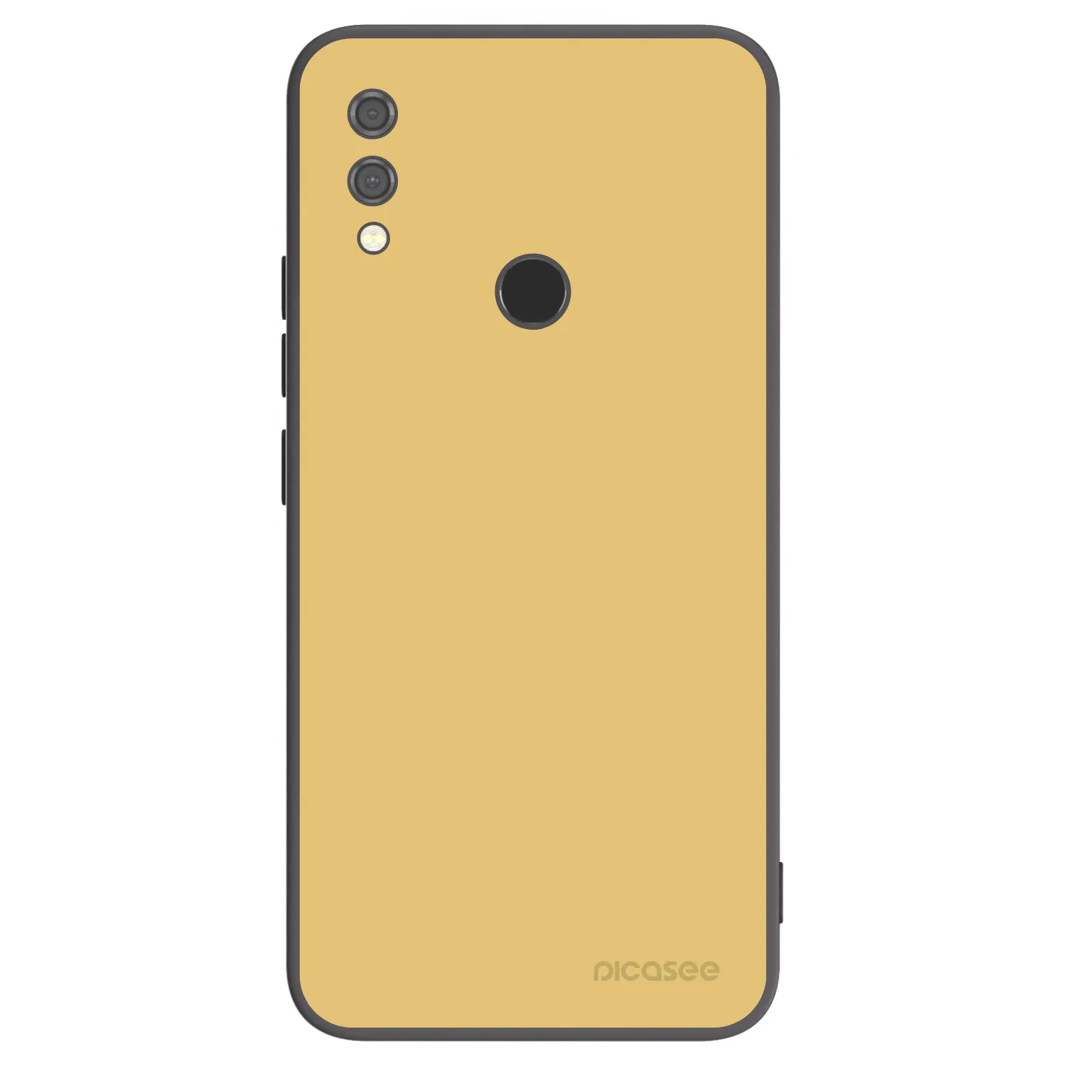 Picasee silikonowe czarne etui na Xiaomi Redmi Note 7 - Canary Crystal