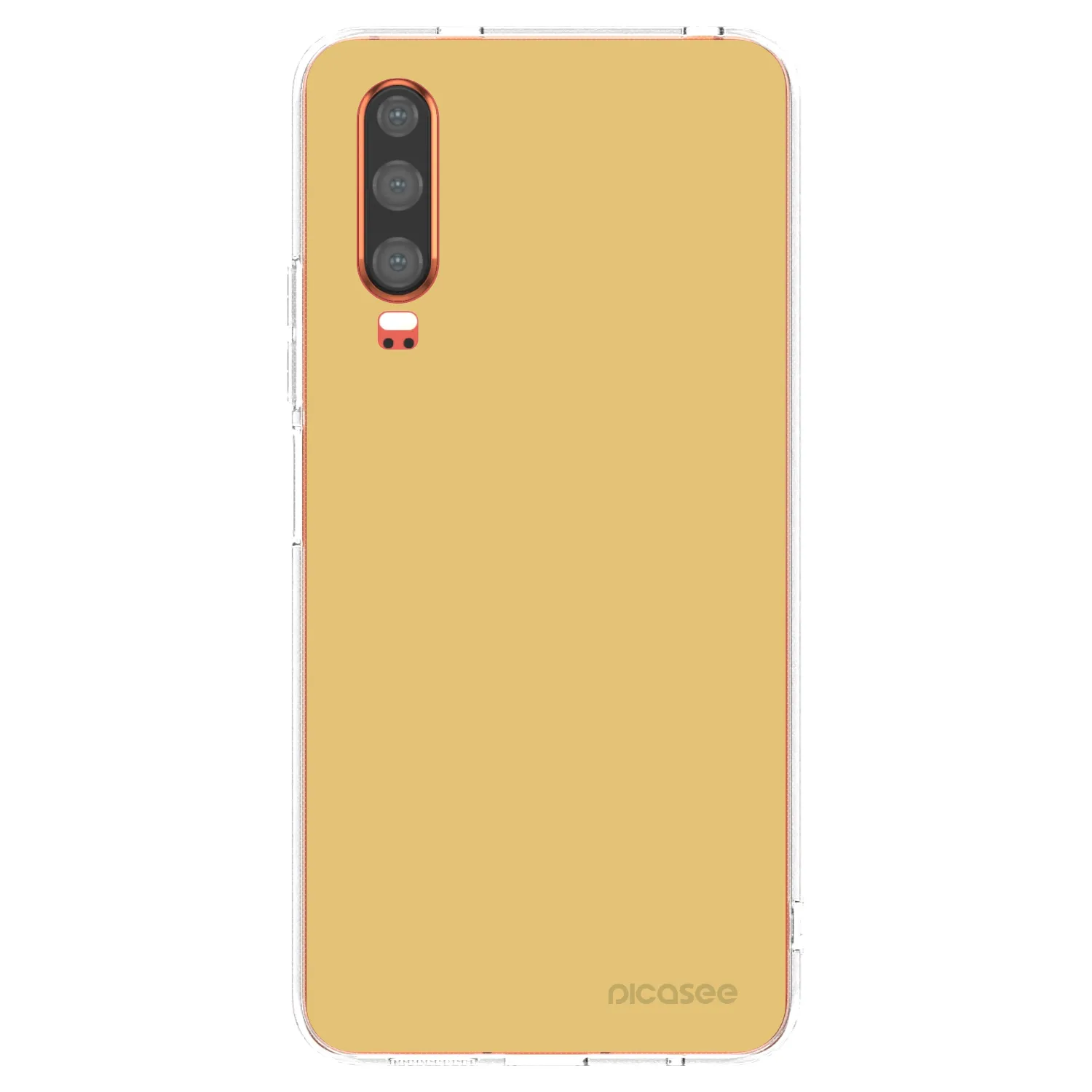 Picasee silikonowe przeźroczyste etui na Huawei P30 - Canary Crystal