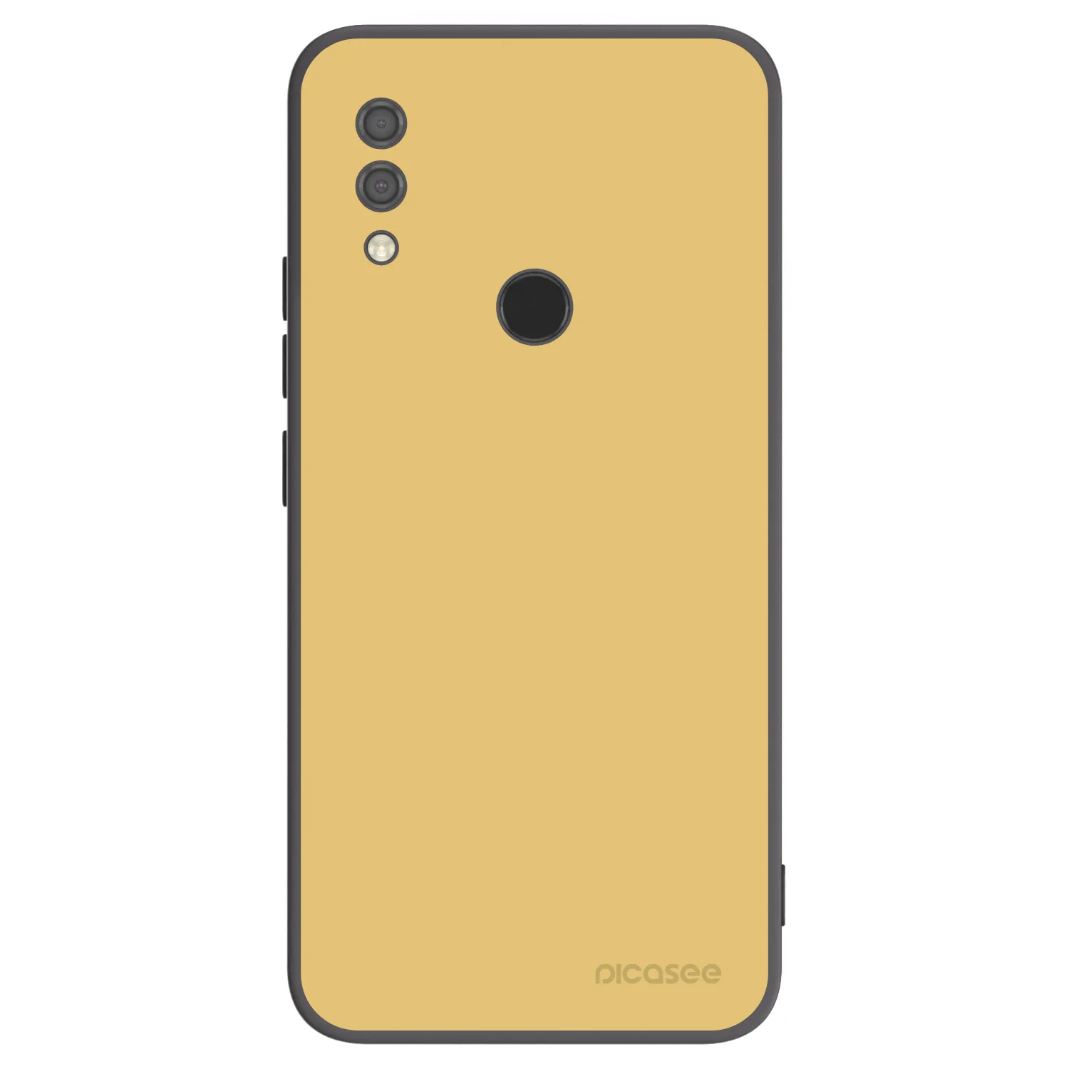 Picasee silikonowe czarne etui na Xiaomi Redmi 7 - Canary Crystal