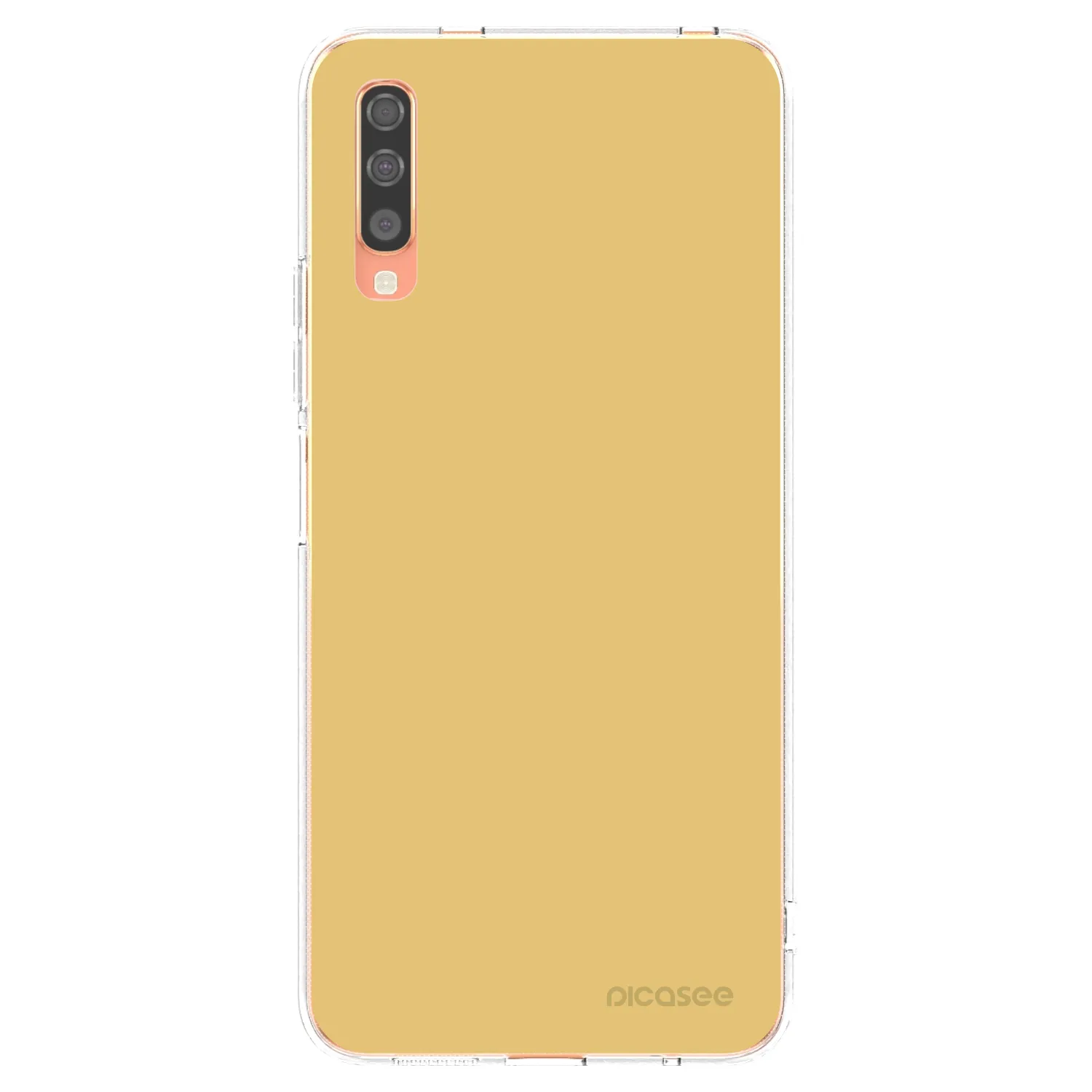 Picasee silikonowe przeźroczyste etui na Samsung Galaxy A70 A705F - Canary Crystal