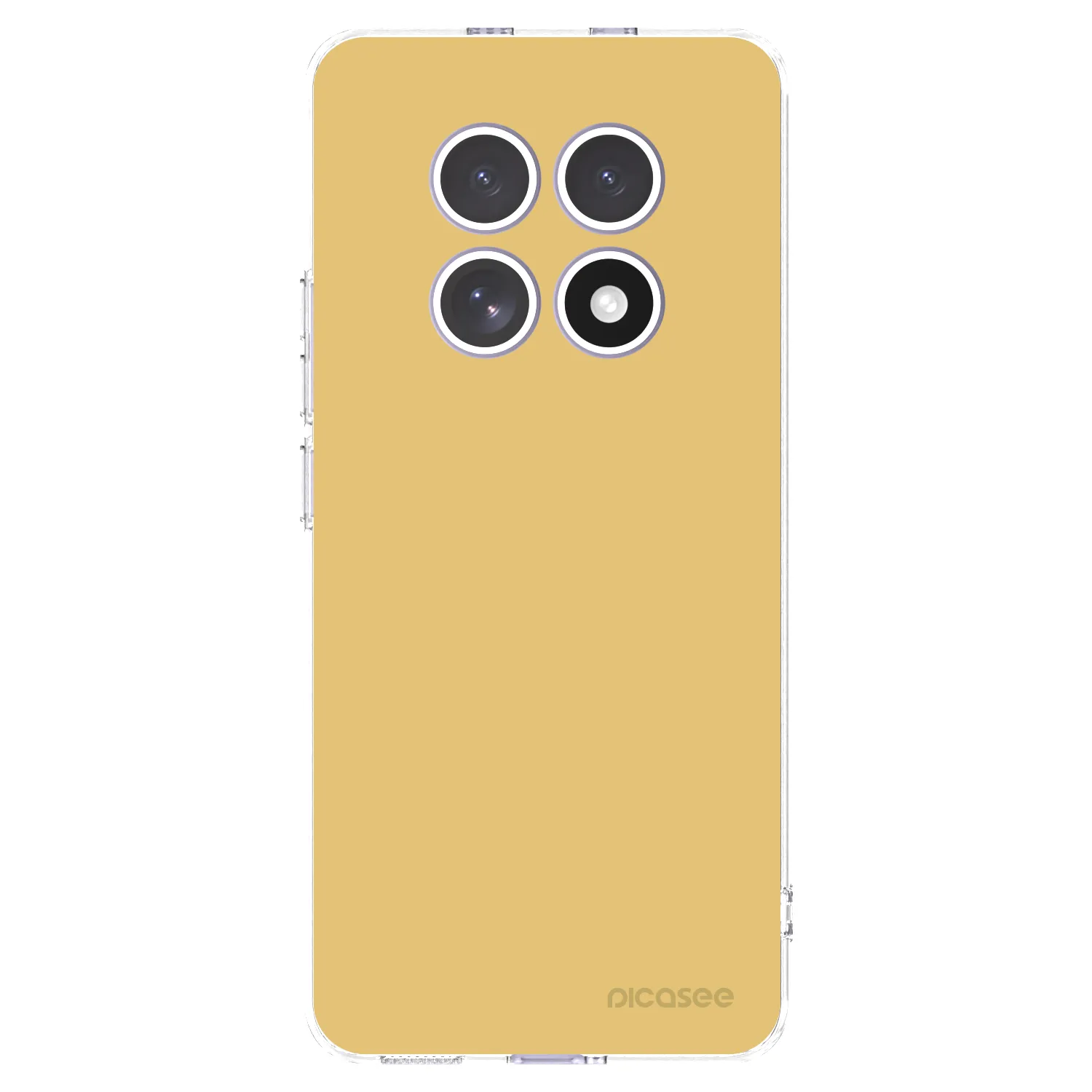Picasee silikonowe przeźroczyste etui na Xiaomi Redmi Note 15 - Canary Crystal