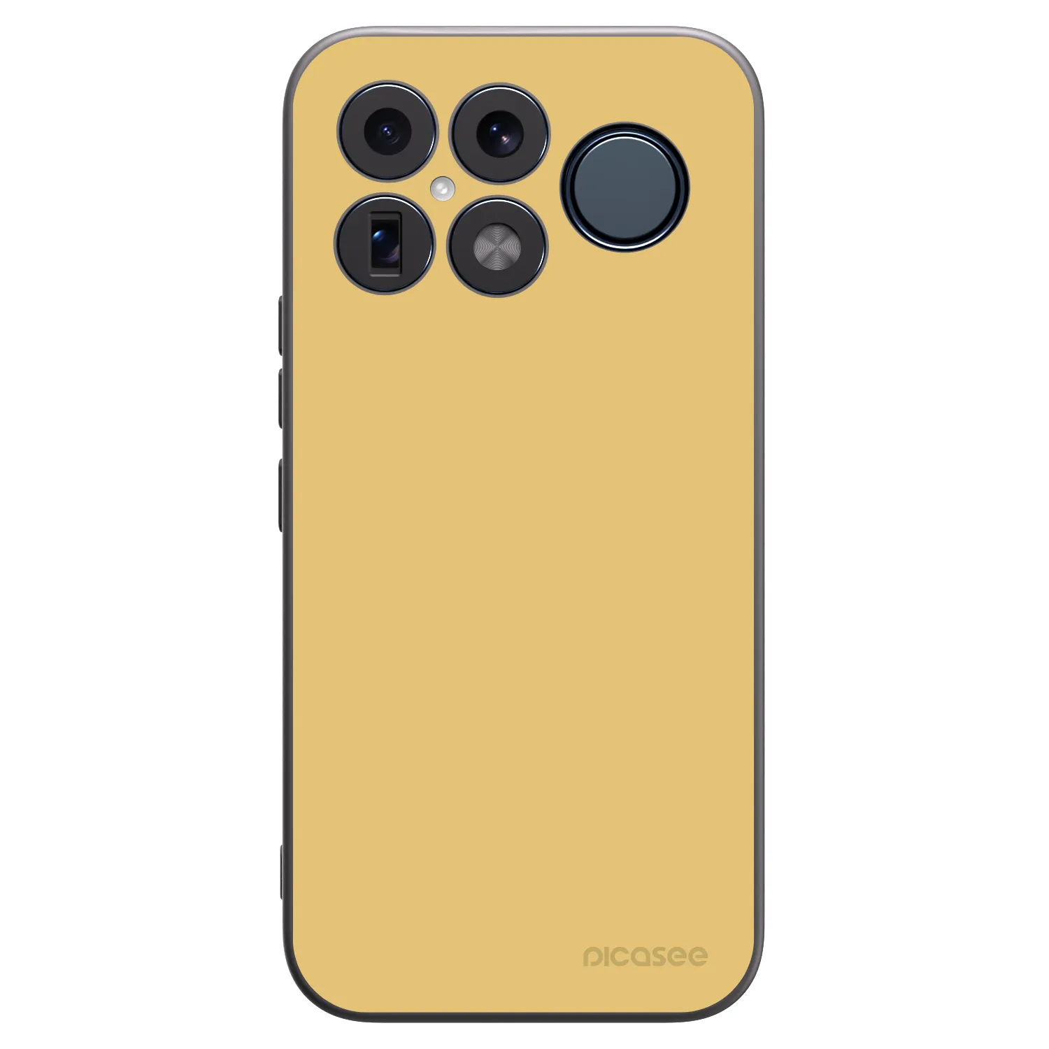 Picasee silikonowe czarne etui na Xiaomi Poco F8 Ultra - Canary Crystal