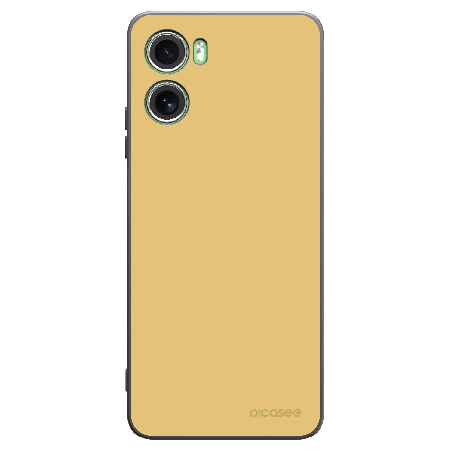 Picasee silikonowe czarne etui na Motorola Moto G06 - Canary Crystal