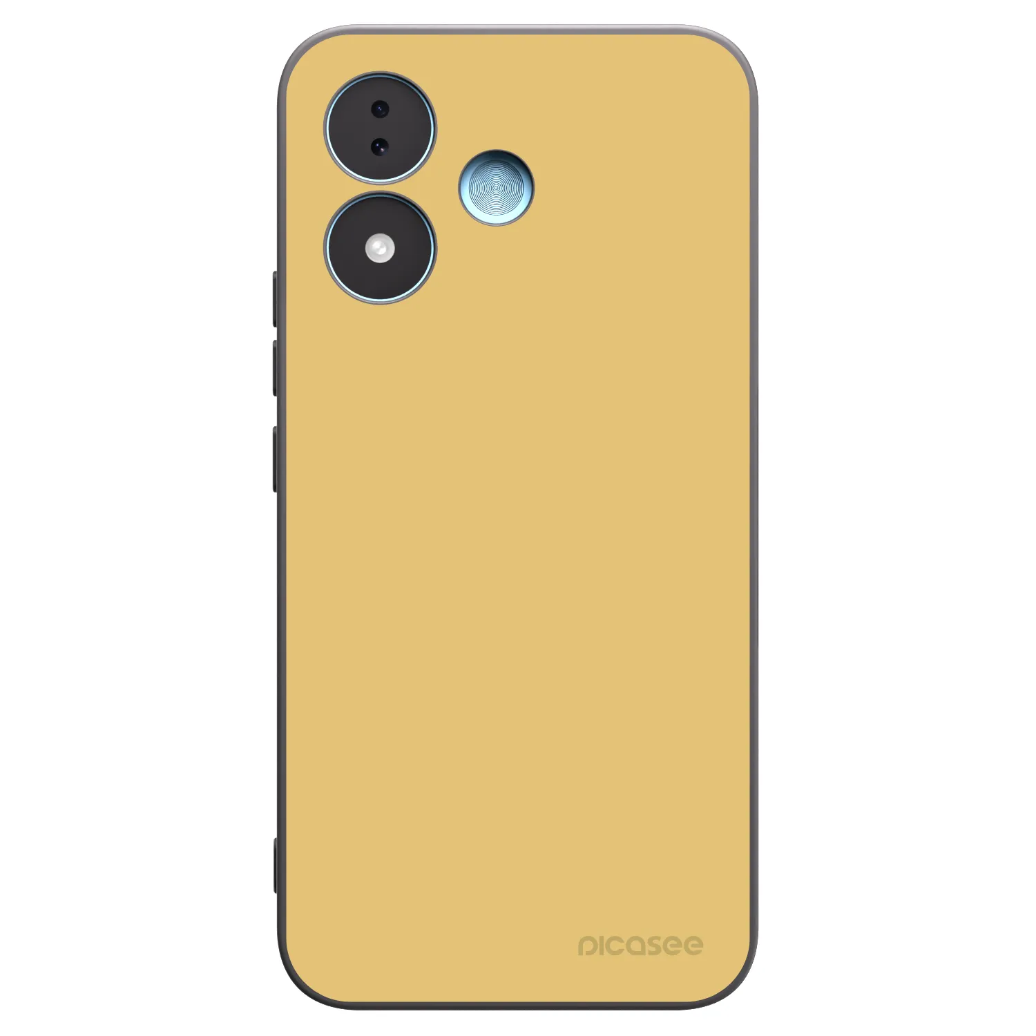Picasee silikonowe czarne etui na Xiaomi Redmi Note 17 5G - Canary Crystal