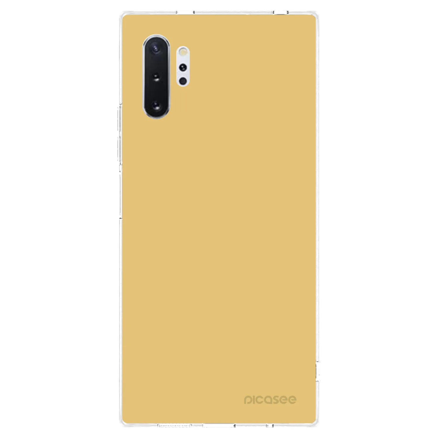 Picasee silikonowe przeźroczyste etui na Samsung Galaxy Note 10+ N975F - Canary Crystal