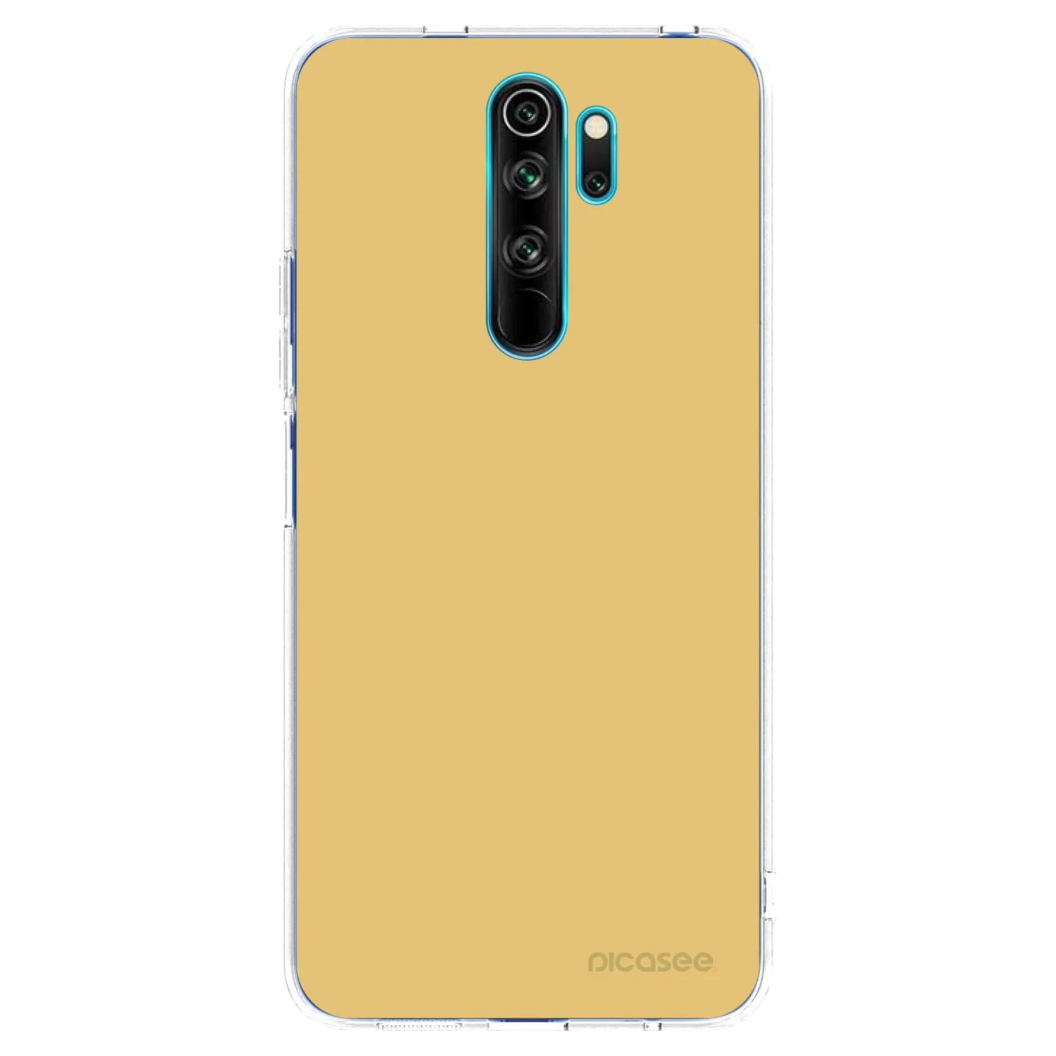 Picasee silikonowe przeźroczyste etui na Xiaomi Redmi Note 8 Pro - Canary Crystal