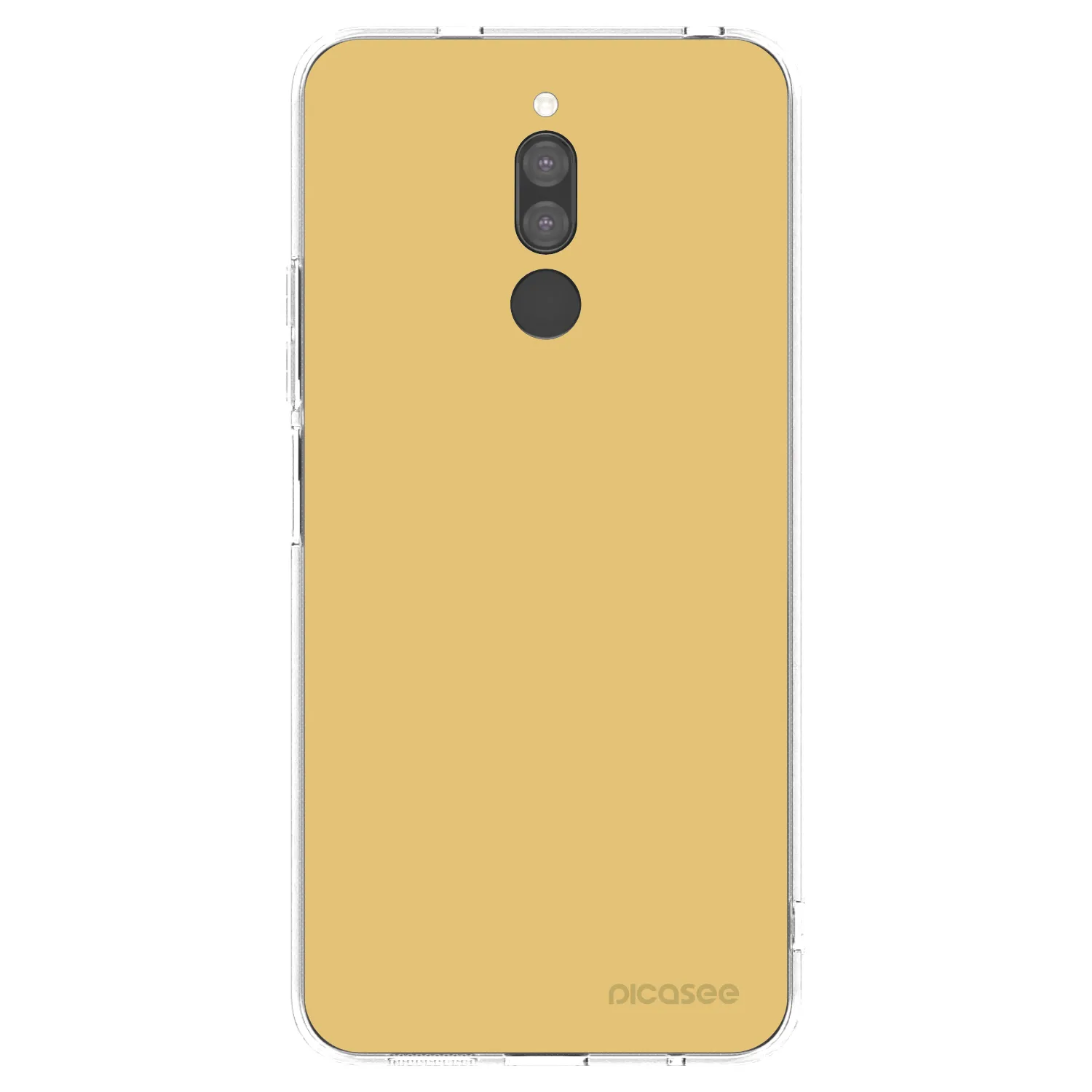 Picasee silikonowe przeźroczyste etui na Xiaomi Redmi 8 - Canary Crystal