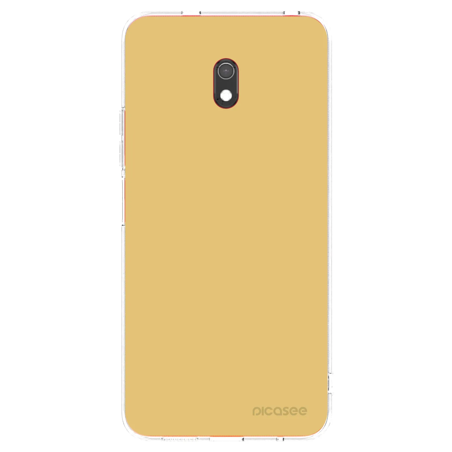 Picasee silikonowe przeźroczyste etui na Xiaomi Redmi 8A - Canary Crystal