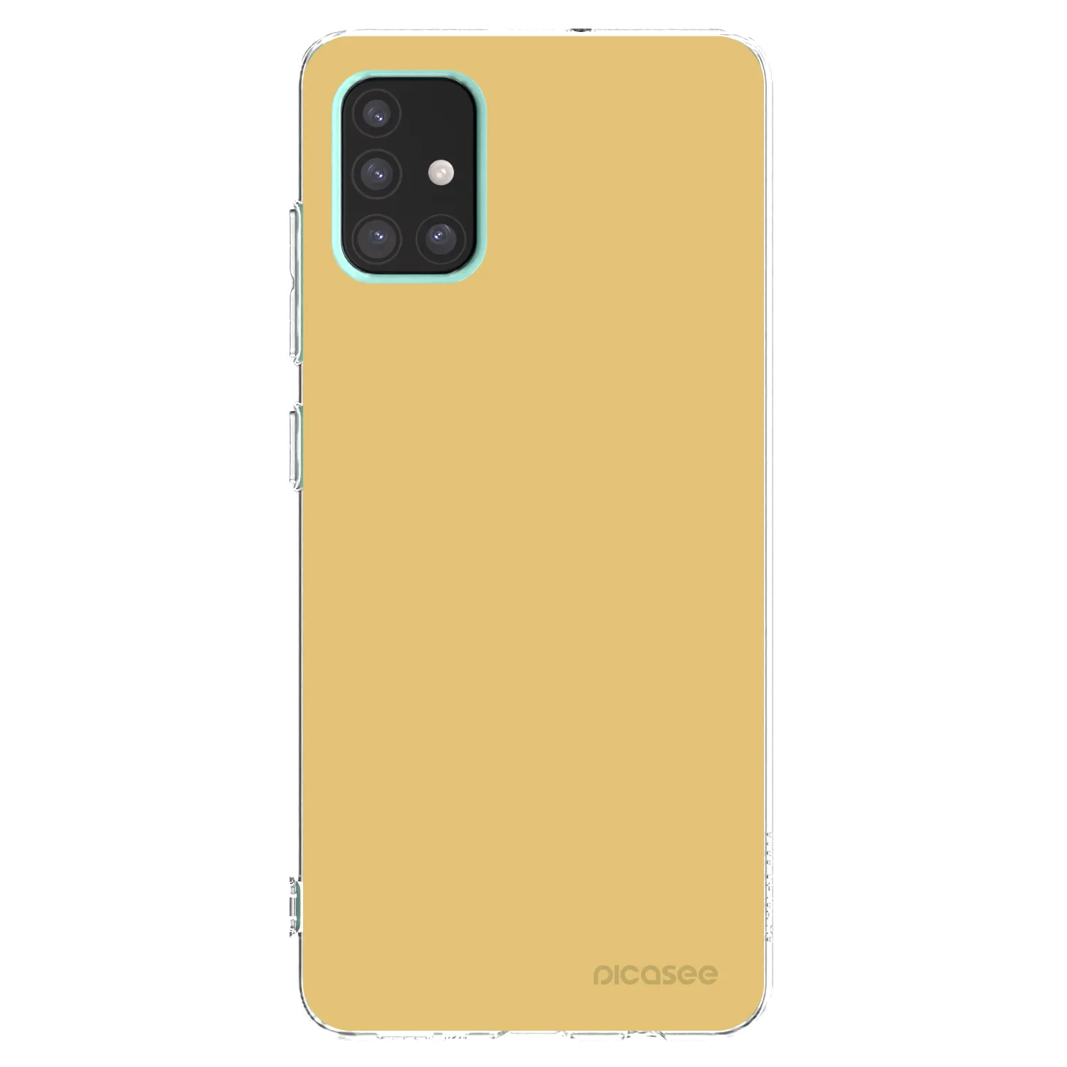 Picasee silikonowe przeźroczyste etui na Samsung Galaxy A51 A515F - Canary Crystal