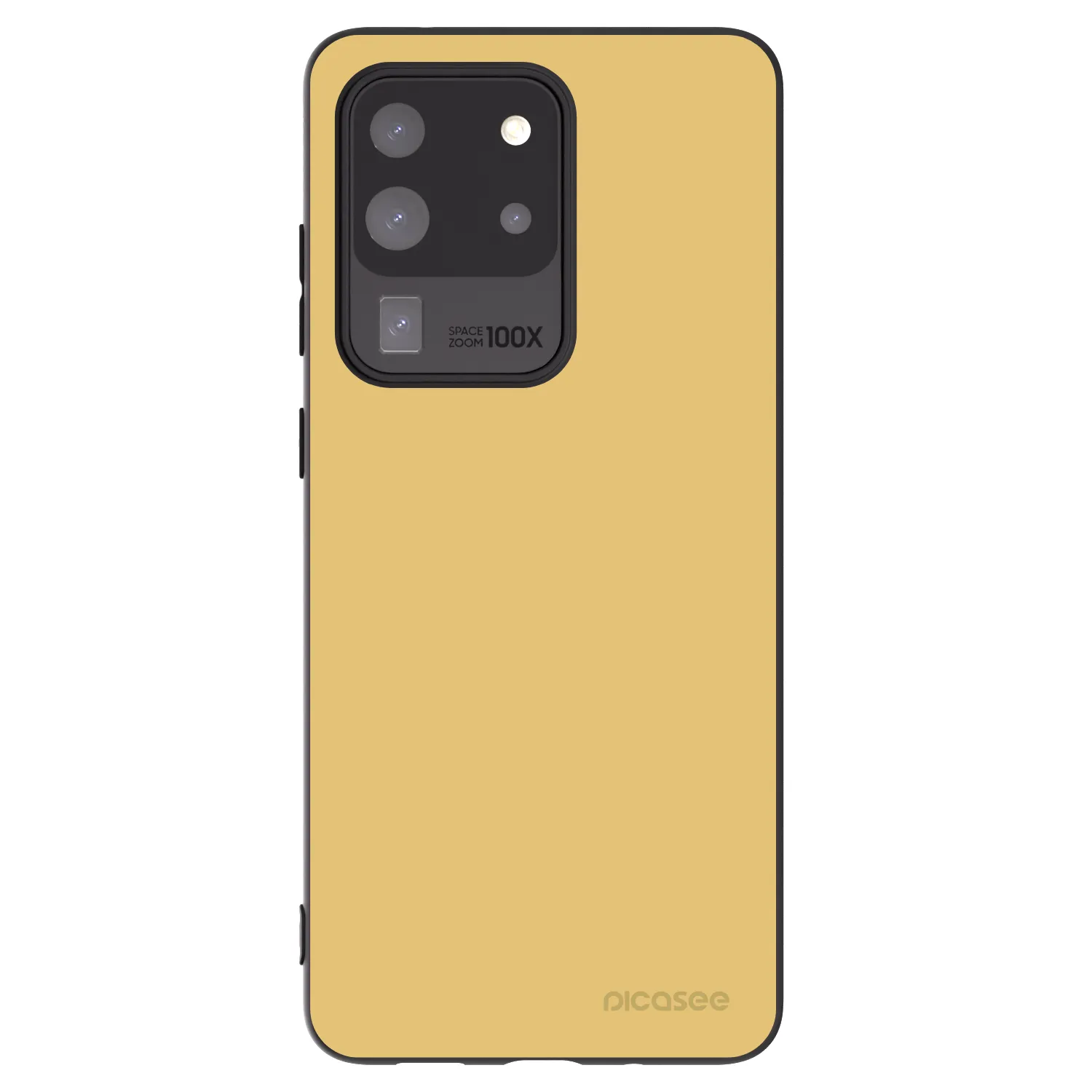 Picasee silikonowe czarne etui na Samsung Galaxy S20 Ultra 5G G988F - Canary Crystal