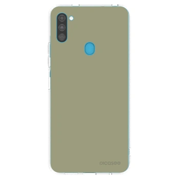 Picasee silikonowe przeźroczyste etui na Samsung Galaxy M11 - Dewy Dawn
