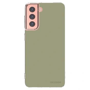 Picasee silikonowe przeźroczyste etui na Samsung Galaxy S21 5G G991B - Dewy Dawn