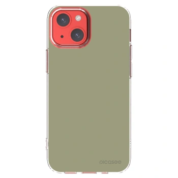 Picasee silikonowe przeźroczyste etui na Apple iPhone 13 mini - Dewy Dawn