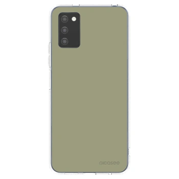 Picasee silikonowe przeźroczyste etui na Samsung Galaxy A02s A025G - Dewy Dawn