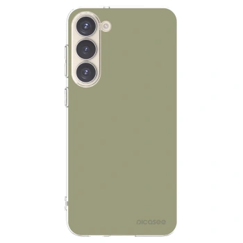 Picasee silikonowe przeźroczyste etui na Samsung Galaxy S23+ 5G - Dewy Dawn