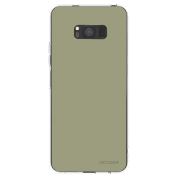 Picasee silikonowe przeźroczyste etui na Samsung Galaxy S8 G950F - Dewy Dawn