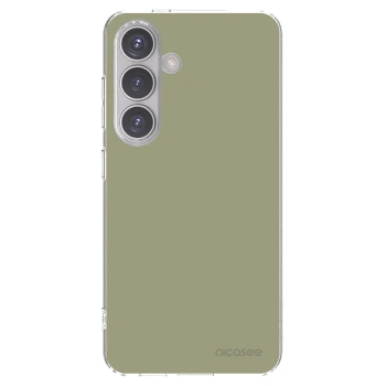 Picasee silikonowe przeźroczyste etui na Samsung Galaxy S24 S921B 5G - Dewy Dawn