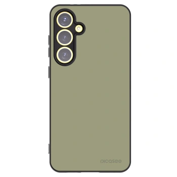Picasee silikonowe czarne etui na Samsung Galaxy S24 FE S721B - Dewy Dawn