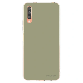 Picasee silikonowe przeźroczyste etui na Samsung Galaxy A70 A705F - Dewy Dawn
