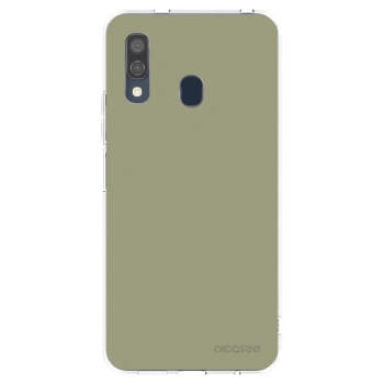 Picasee silikonowe przeźroczyste etui na Samsung Galaxy A40 A405F - Dewy Dawn