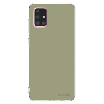 Picasee silikonowe przeźroczyste etui na Samsung Galaxy A71 A715F - Dewy Dawn