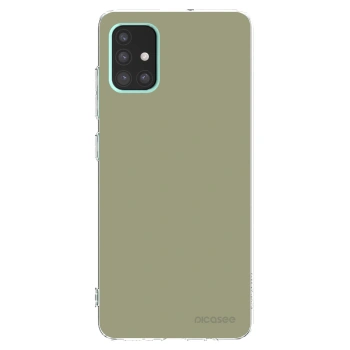 Picasee silikonowe przeźroczyste etui na Samsung Galaxy A51 A515F - Dewy Dawn