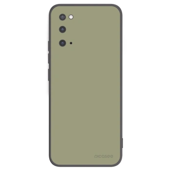 Picasee silikonowe czarne etui na Samsung Galaxy S20 G980F - Dewy Dawn