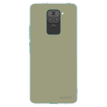 Picasee silikonowe czarne etui na Xiaomi Redmi Note 9 - Dewy Dawn