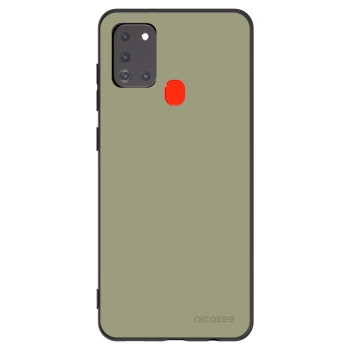 Picasee silikonowe czarne etui na Samsung Galaxy A21s - Dewy Dawn