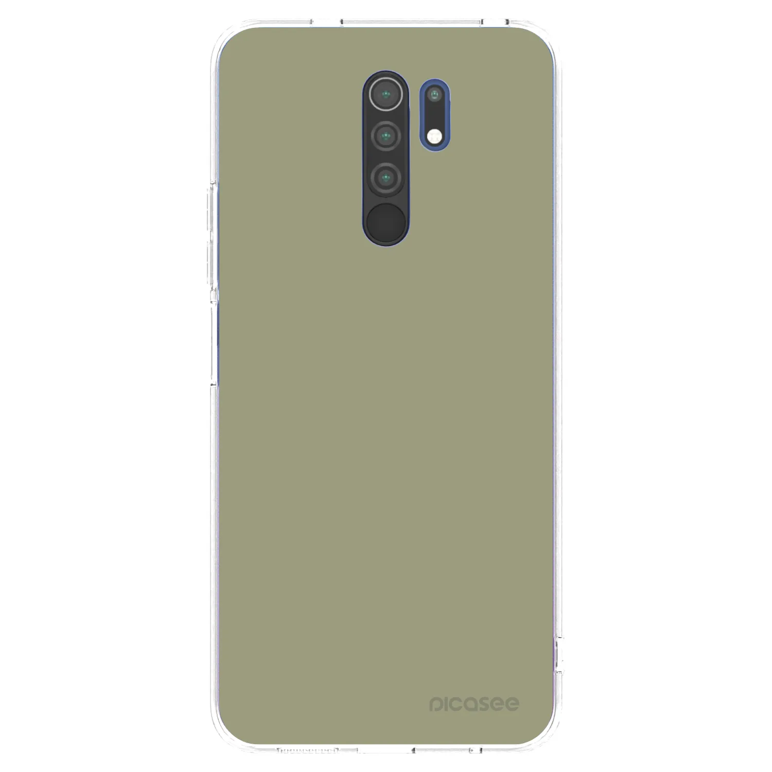 Picasee silikonowe przeźroczyste etui na Xiaomi Redmi 9 - Dewy Dawn