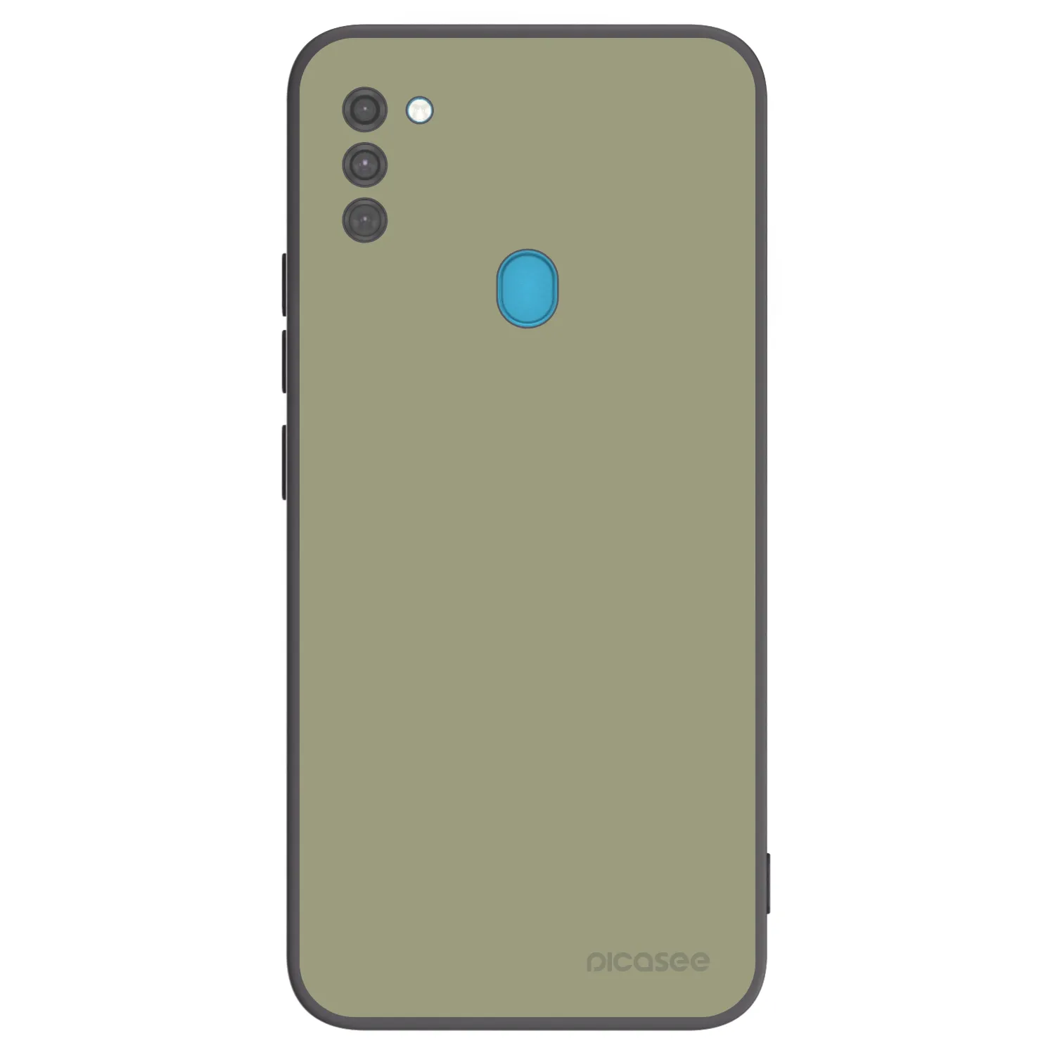 Picasee silikonowe czarne etui na Samsung Galaxy M11 - Dewy Dawn