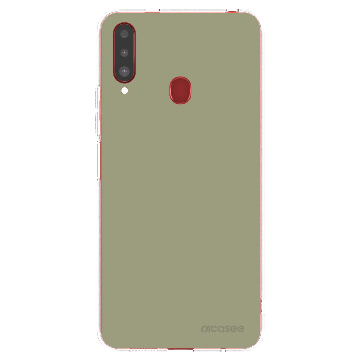 Picasee silikonowe przeźroczyste etui na Samsung Galaxy A20s - Dewy Dawn
