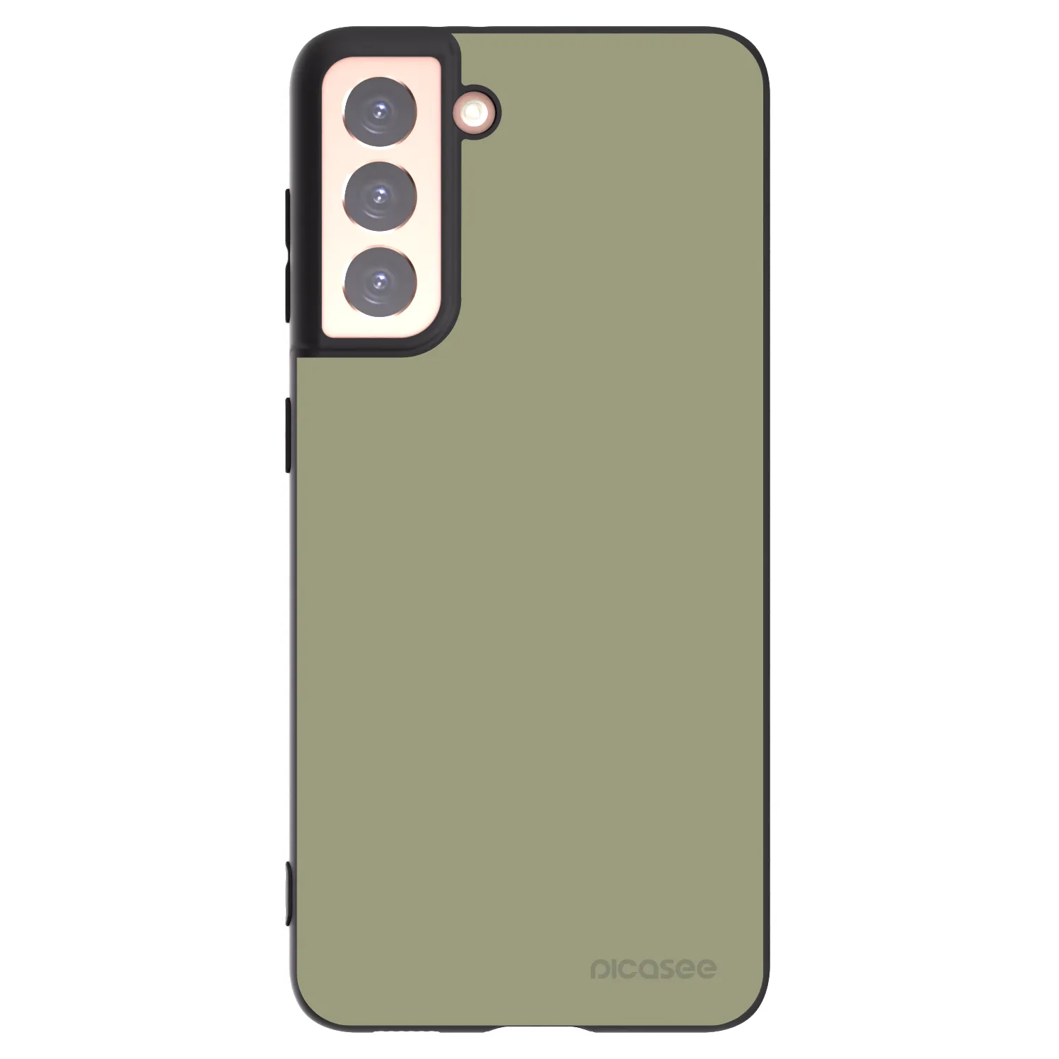 Picasee silikonowe czarne etui na Samsung Galaxy S21 5G G991B - Dewy Dawn