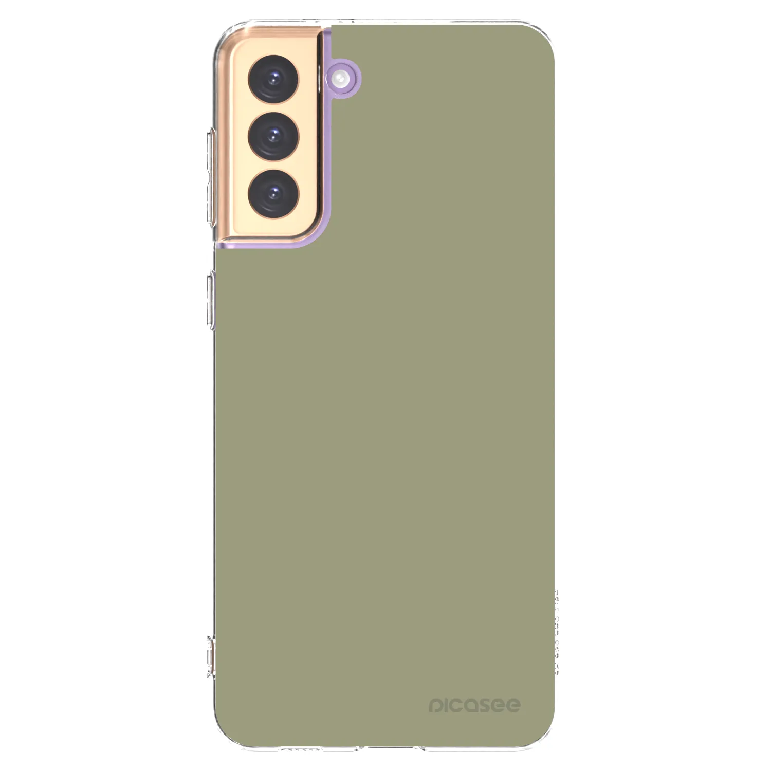 Picasee silikonowe przeźroczyste etui na Samsung Galaxy S21+ 5G G996F - Dewy Dawn