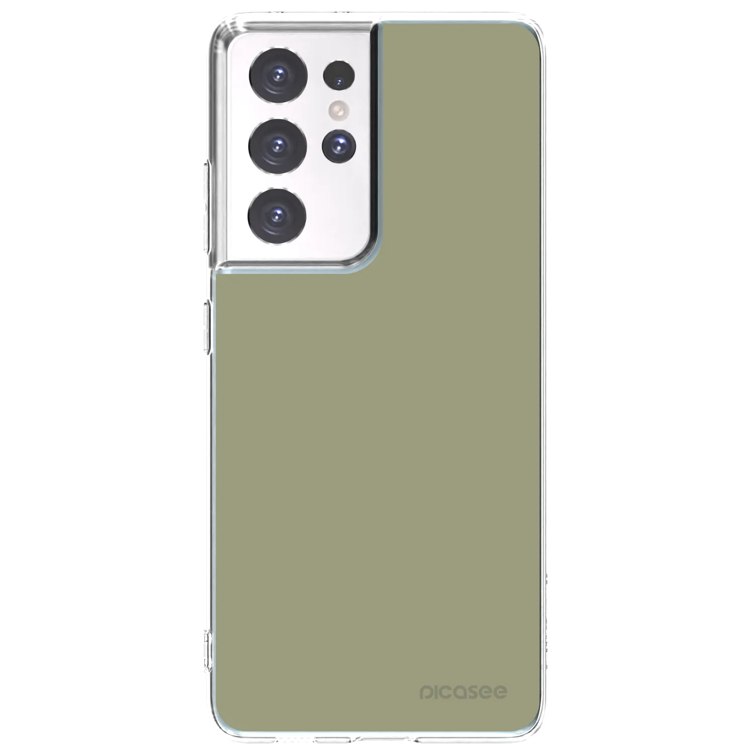 Picasee silikonowe przeźroczyste etui na Samsung Galaxy S21 Ultra 5G G998B - Dewy Dawn